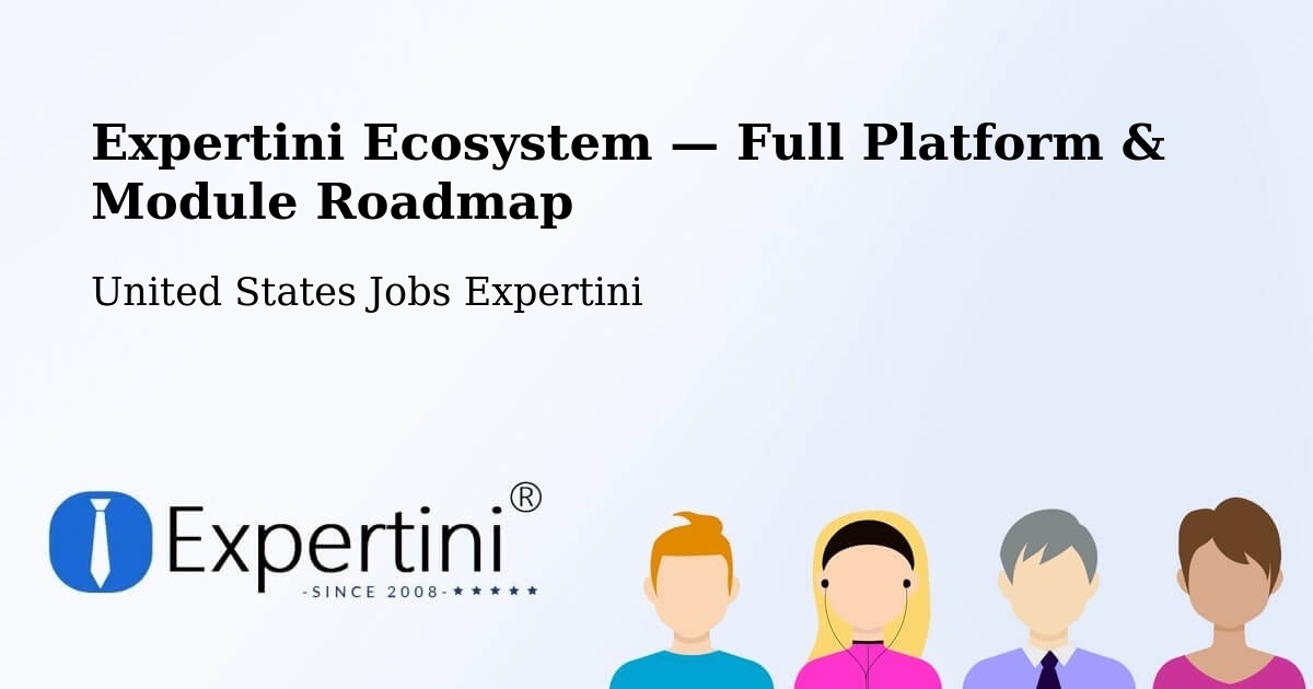 Expertini Ecosystem — Full Platform & Module Roadmap – Kerman